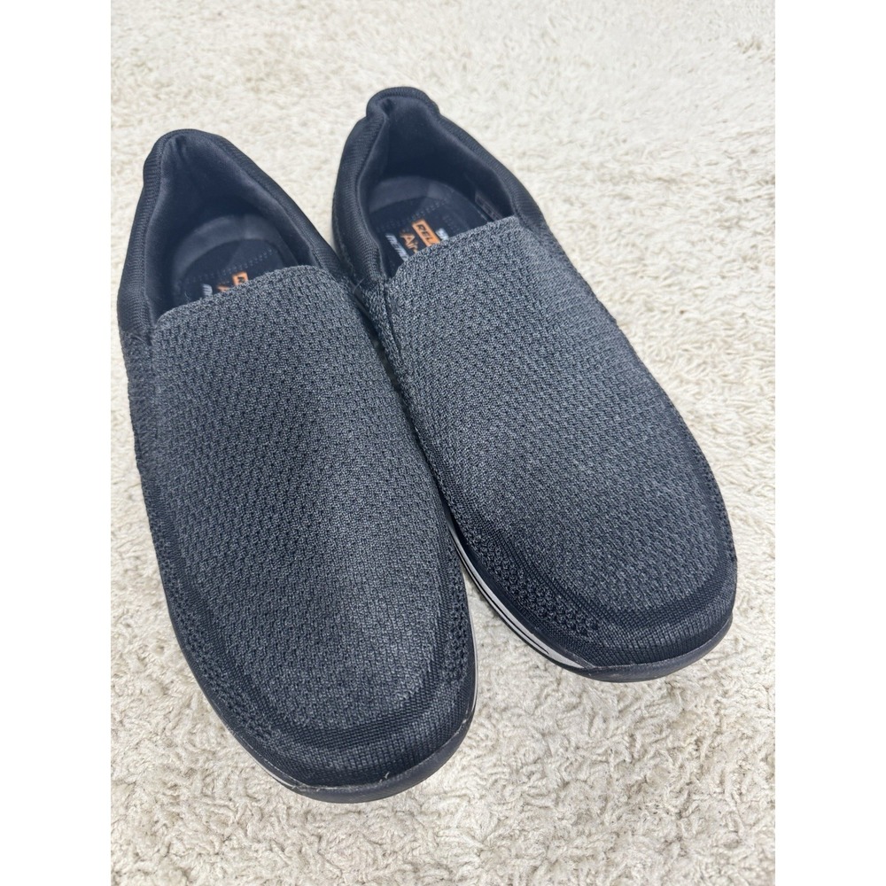 Skechers Expected Gomel Slip‎ On Shoes Loafers Relaxed Fit Black Mens